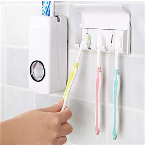 174 Toothpaste Dispenser & Tooth Brush Holder Shree Vasukidada digital marketing WITH BZ LOGO